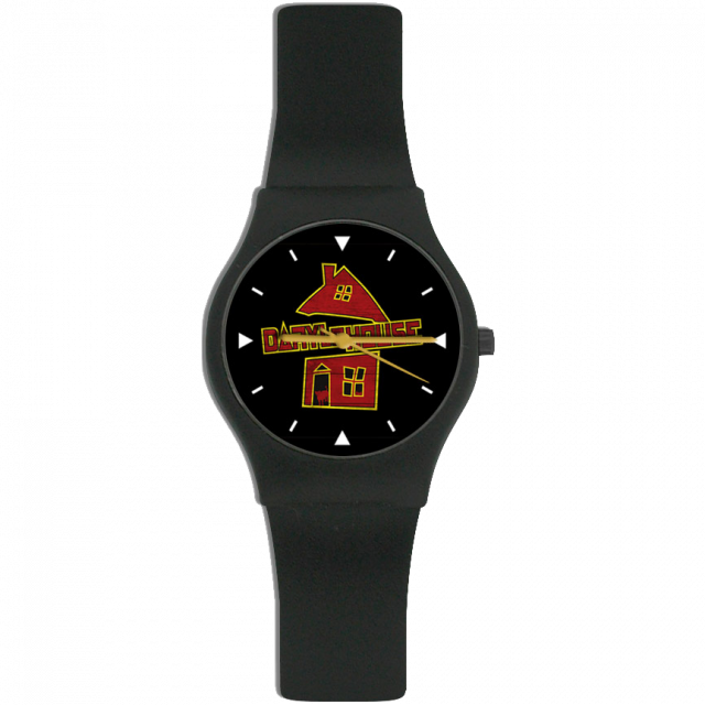 Black Logo Watch